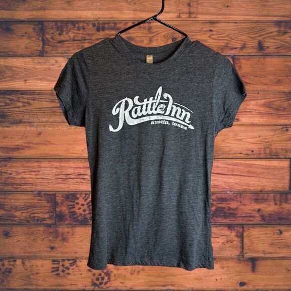 5 for $25🔥Rattle Inn Austin, TX Grey T-Shirt Medium - Picture 1 of 5